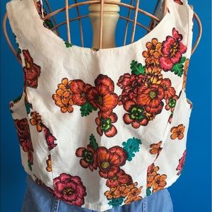 Vintage crop top!